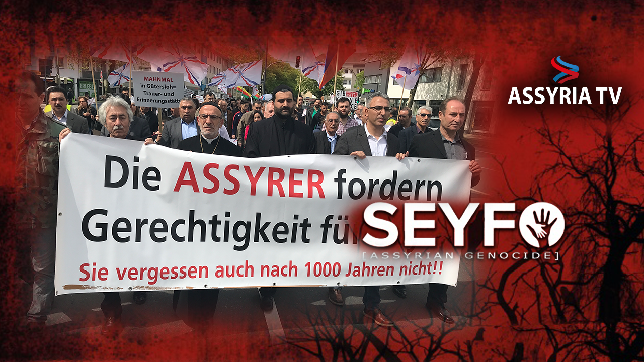 Assyrian Genocide 1915 Demonstration In Gütersloh Germany 2018 Assyria Tvassyria Tv